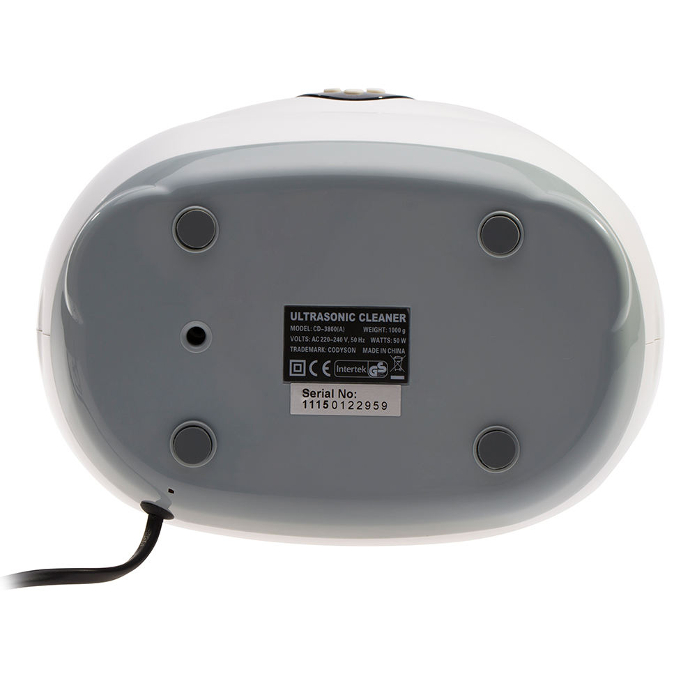 Codyson&reg; CD-3800A Dental Ultrasonic Cleaner 0.6L